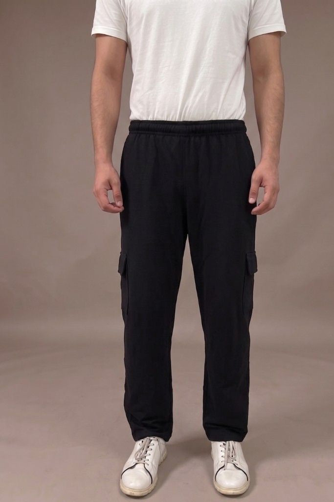 Black & Blue Straight Fit Cargo Trouser Bundle