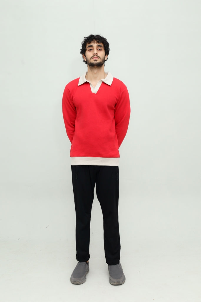 SUPREME RED POLO